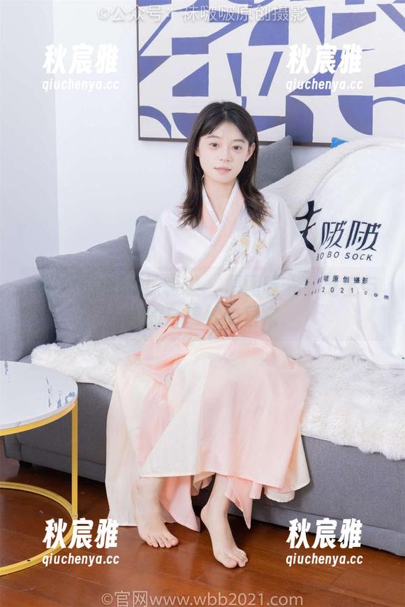 BoBoSocks袜啵啵 - 原图曝光！芝士与她的白棉袜的日常