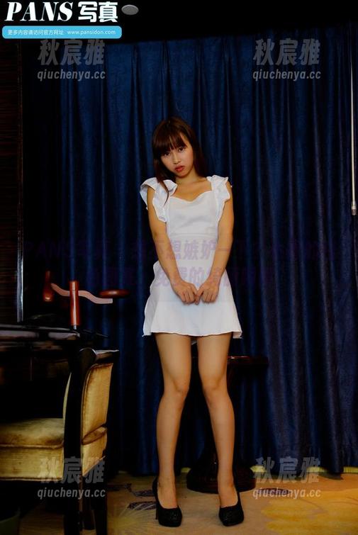 PANS写真-小青 PANS写真 - 想不想嫉妒一下?小青的白色图集,免费的绮丽瞬间