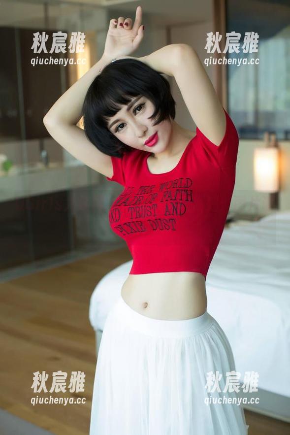 UGirls尤果网 - 陈雅漫浴室系列：图片课，让你心痒痒