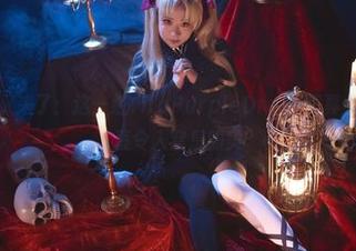 千寻大人又来了：这一组TifaPurpleDress写真集精选，简直令人窒息的美