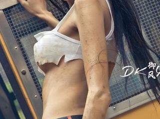 青豆客 – 果然是在线摄影女神！陈嘉嘉Tiffany的豹纹写真带你陶醉。